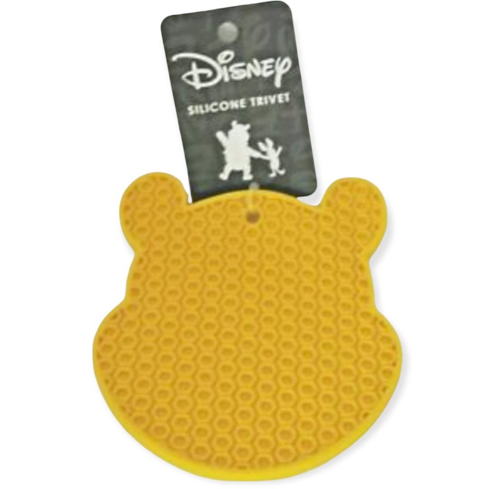 NEW Disney Winnie The Pooh Silicone Trivet Yellow